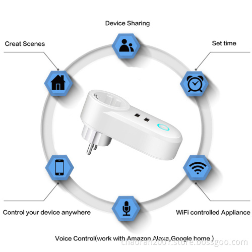 Smart Wifi Sockets Work With Alexa